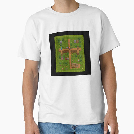 Pixel Art RPG Village – Retro Fantasy Game Scene by Greemo03