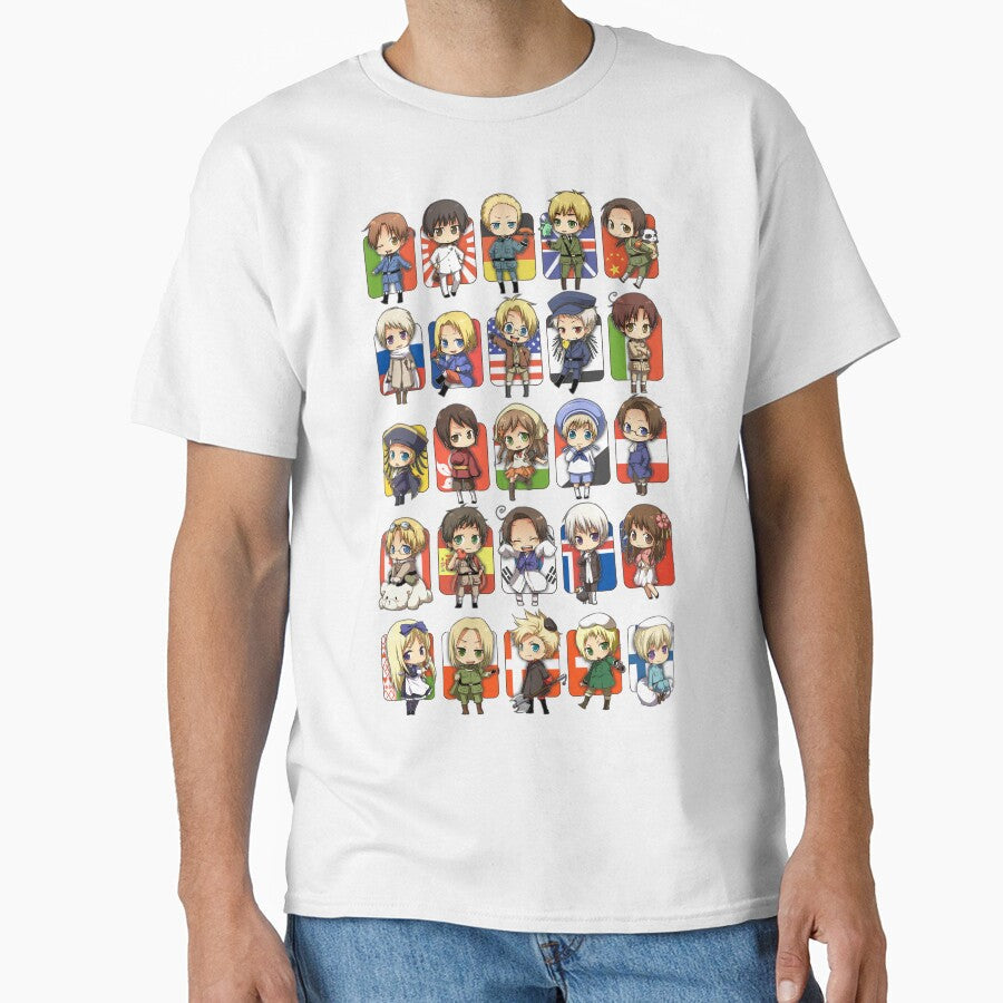 Hetalia Group Unisex T-shirt, Sweatshirt, Hoodie (1)