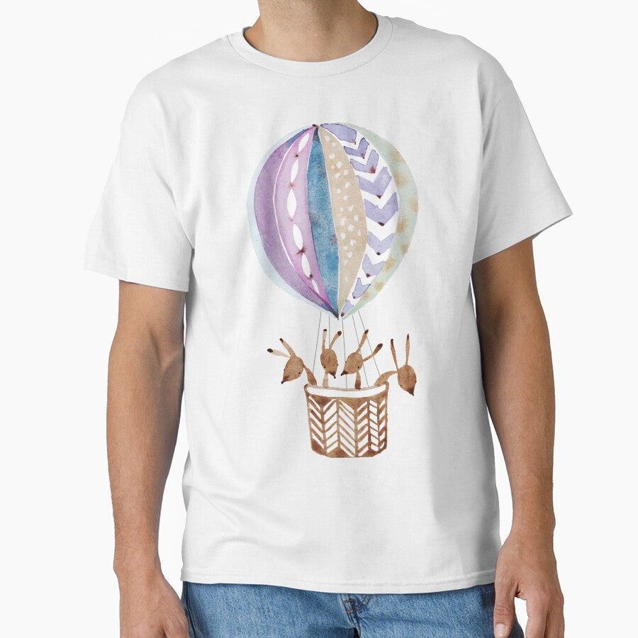 Bunny's adventure in hot air balloon by jjsgarden