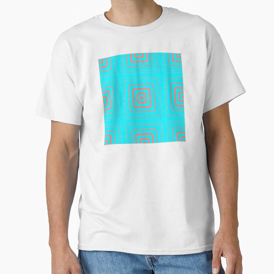 Nia Itto Gallery - Square blue 2 - by NIA ITTO GALLERY