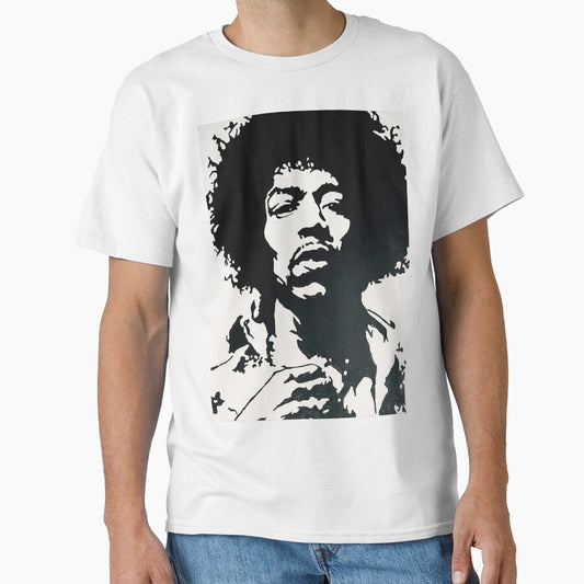 Hendrix Style Pop Art – Retro Music Legend Portrait by PopsmartUK