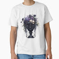 Gothic Flower Vase with Skulls by SchorlCraft