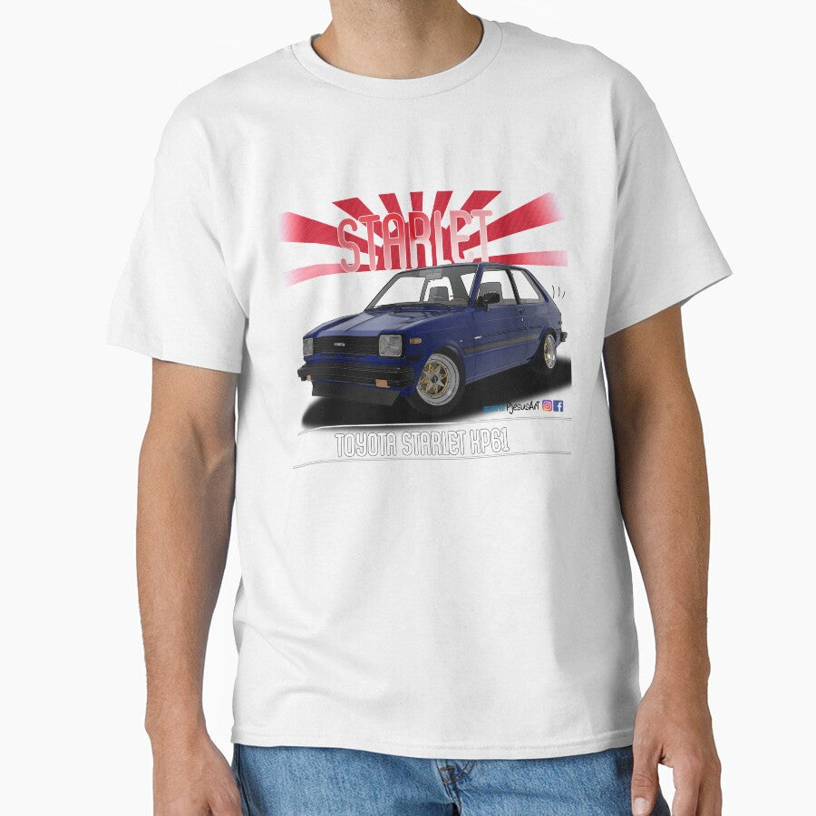 Toyota Starlet KP61 Blue by pjesusartrb