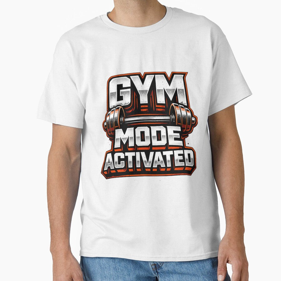 GYM Mode Activated Fitness Motivation by WaveInkDesigns