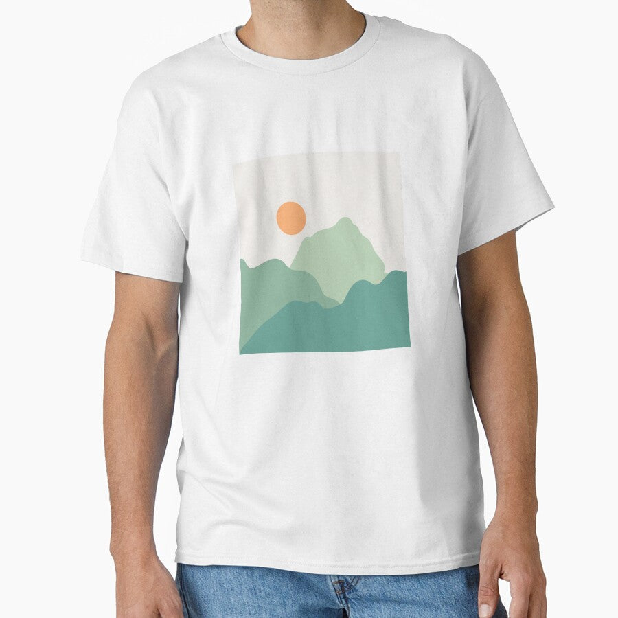 simple mountain design by lucy-arts