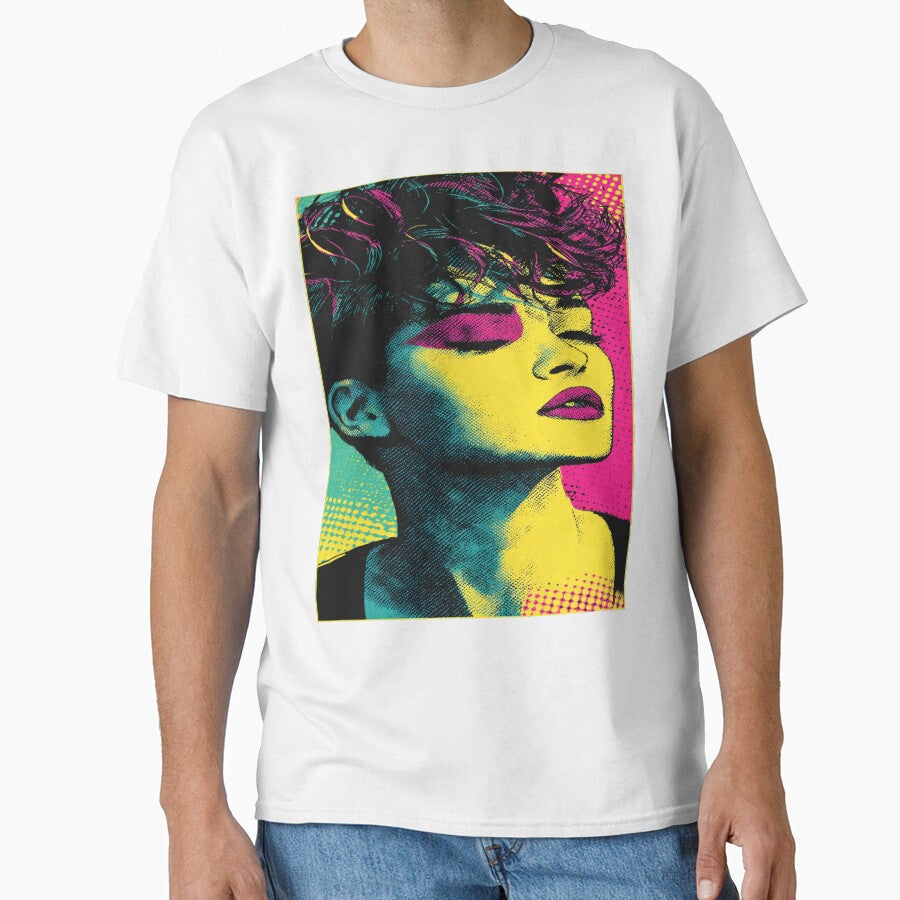 Girl Portrait Pop Art by NicolasGlowArt