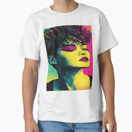 Girl Portrait Pop Art by NicolasGlowArt
