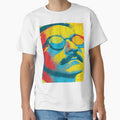 Pop Art Man in Glasses | Wall Art by NicolasGlowArt