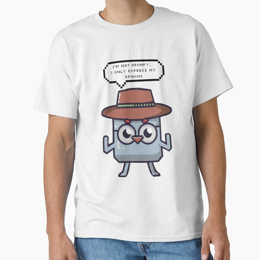 I'm not grumpy, I only express my opinion | Pixel Style by CircinusStore
