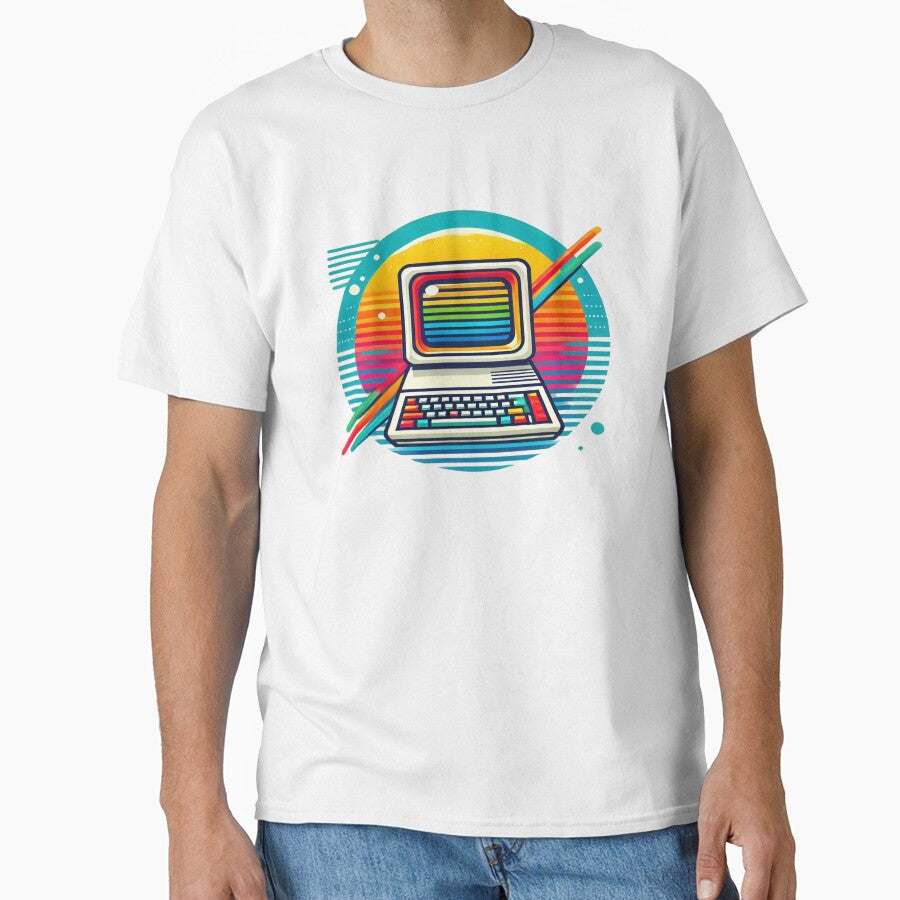 Vintage 80s Computer by Genady