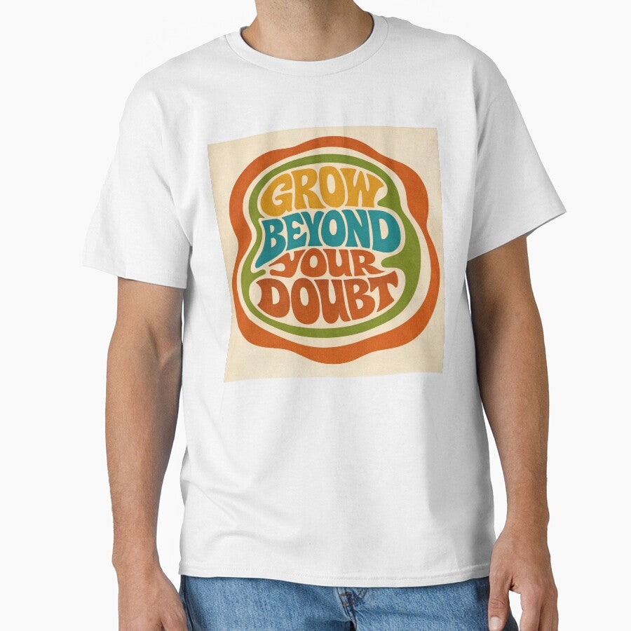 Grow Beyond Your Doubt – Retro Confidence by ForeverPrintsOK