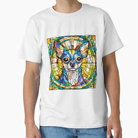 Stained Glass Chihuahua by Fredster1966