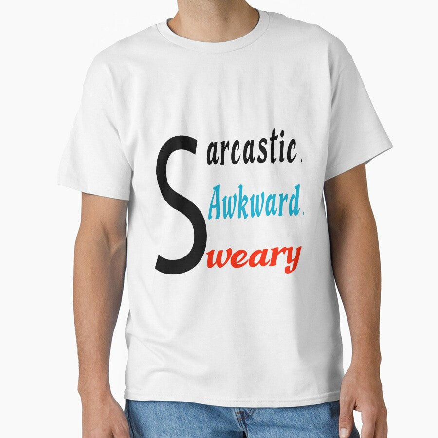 Sarcastic. Awkward. Sweary. gift for mom gift for dad by darishoping