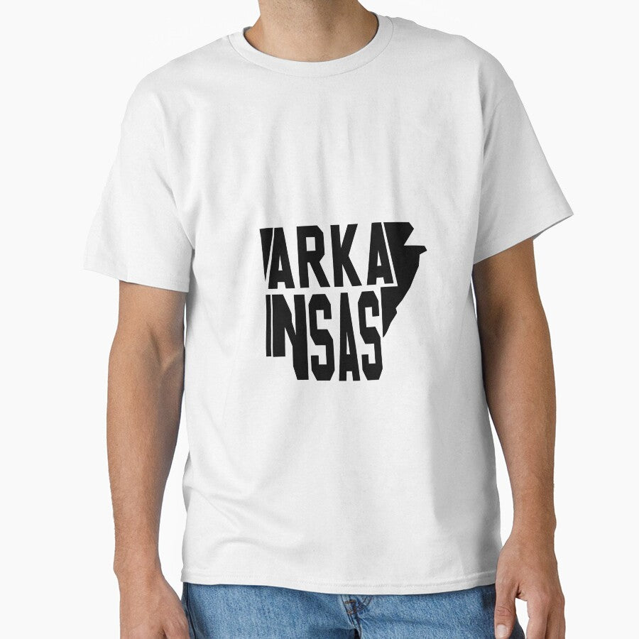 Custom State Map Graphic Design – Detailed & Stylish Maps Arkansas by RonJoshArts