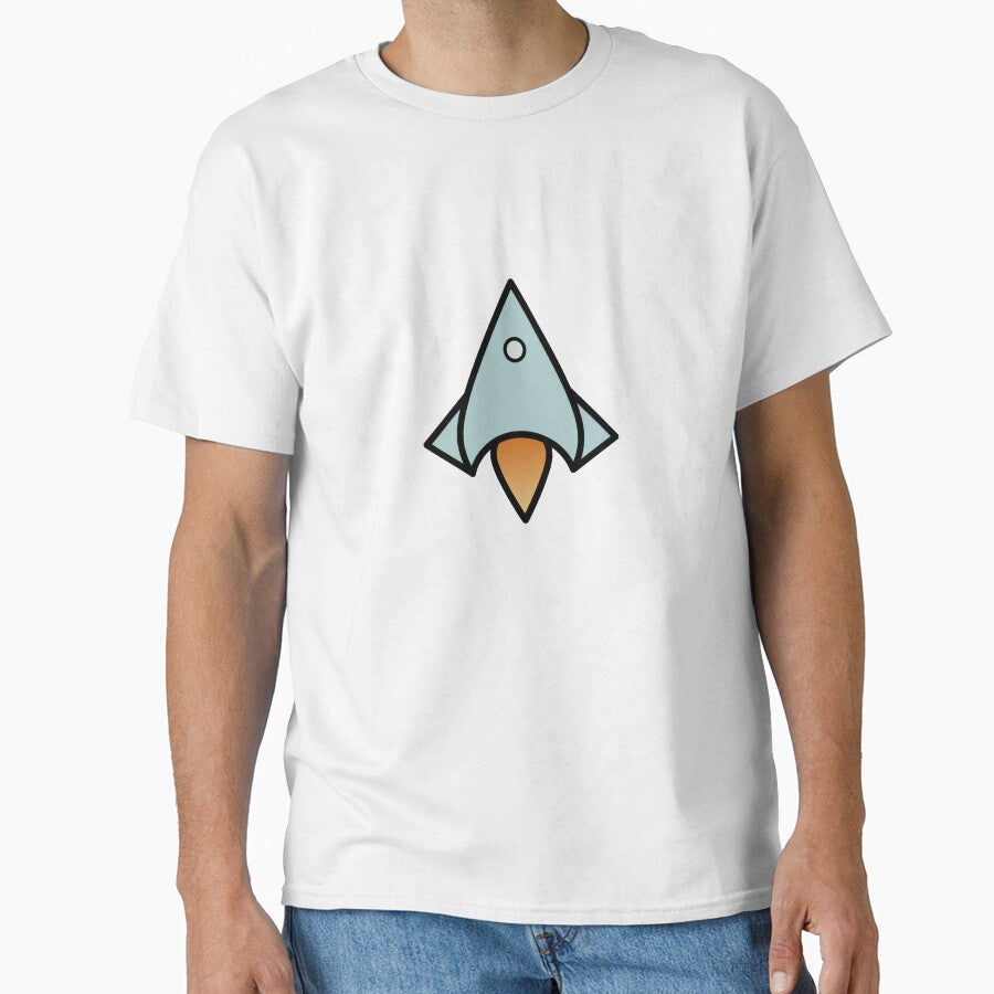 Retro Spaceship by AF Stewart Art Designs