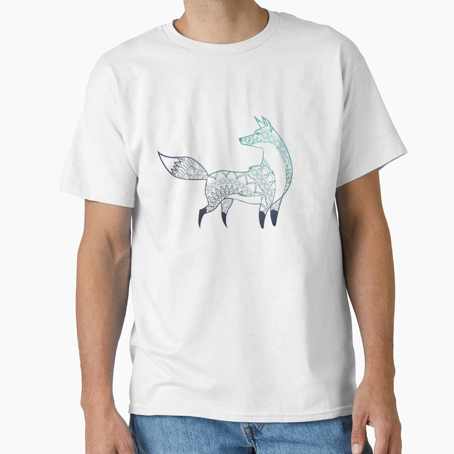 Mandala Fox | yoga top by PetrKad