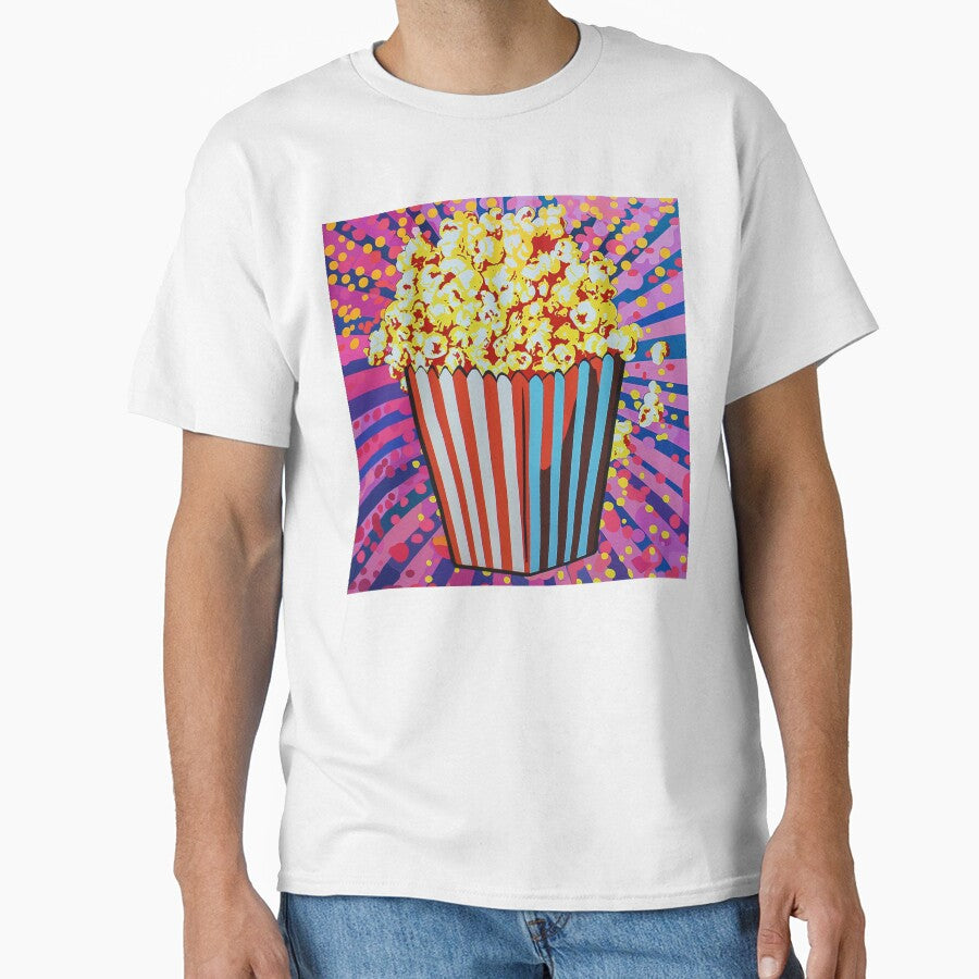 Movie Popcorn Pop Art 4 by AstroRisq