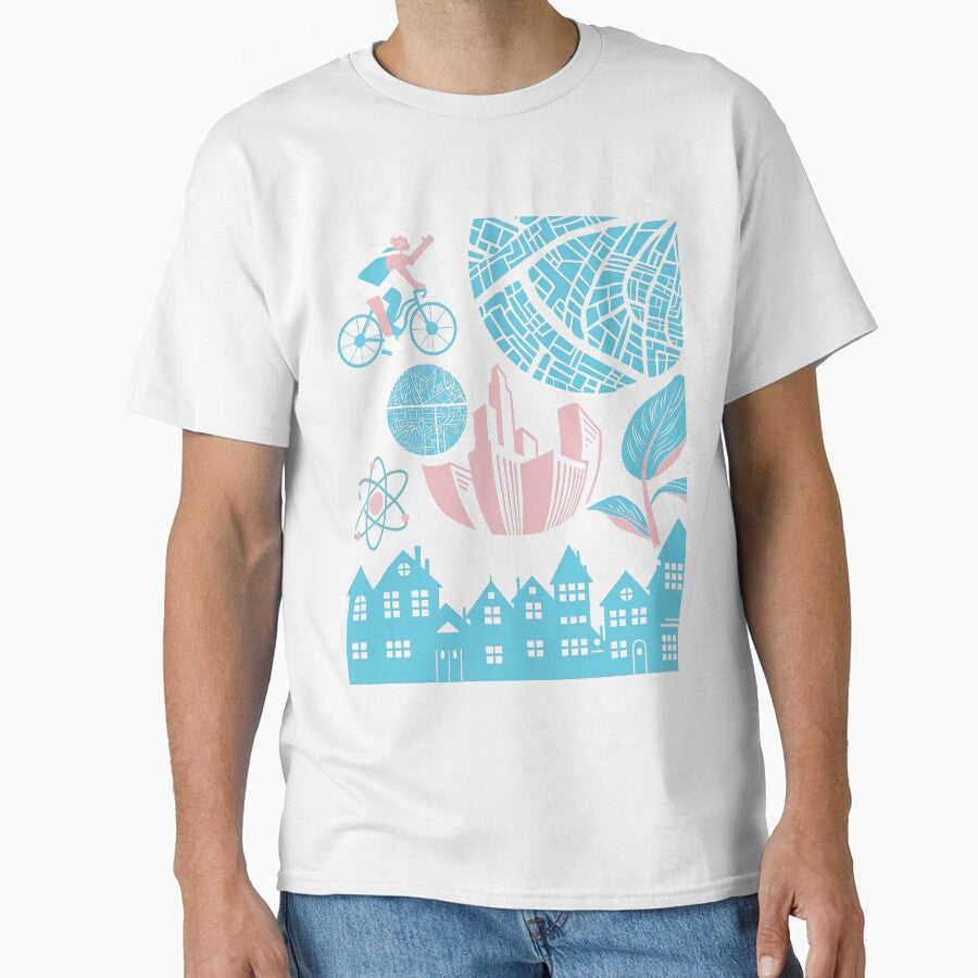 Artisctic pattern  of Momuments & buildings | Urban planner gift by chi vana