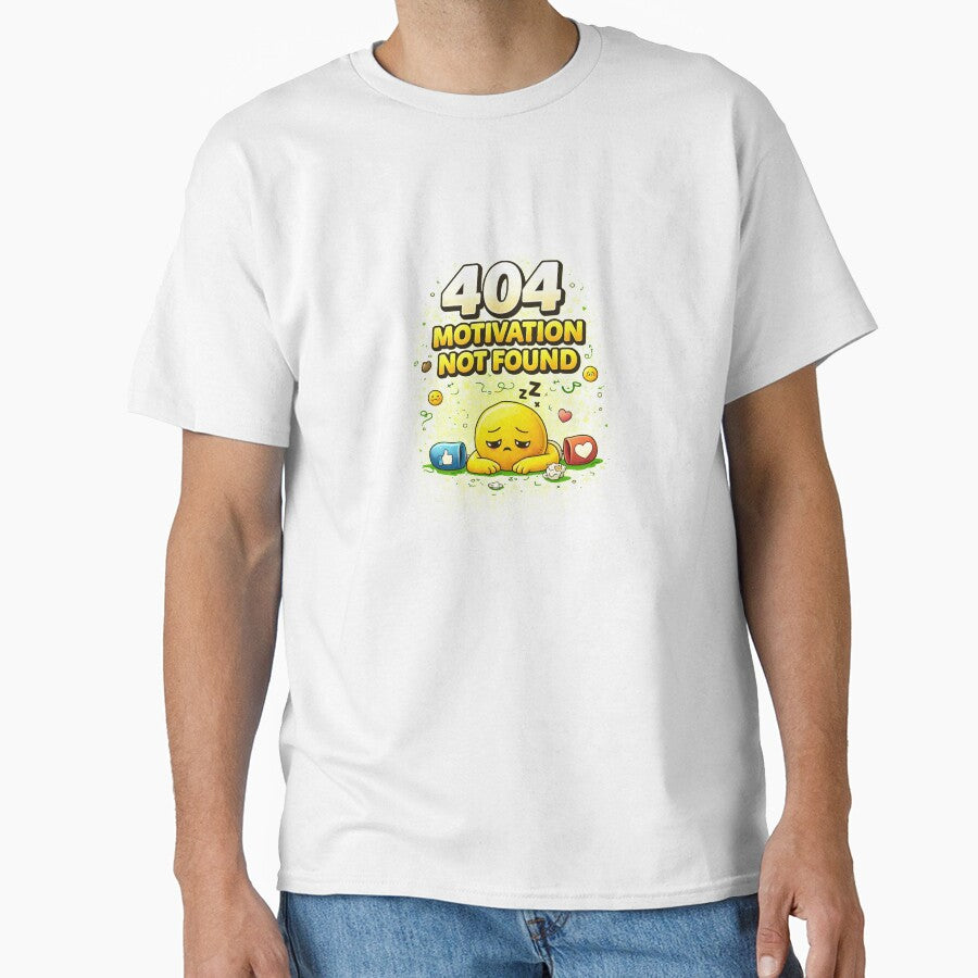 Geek Humor – 404 Motivation Not Found – Tech by Thethe-Shop