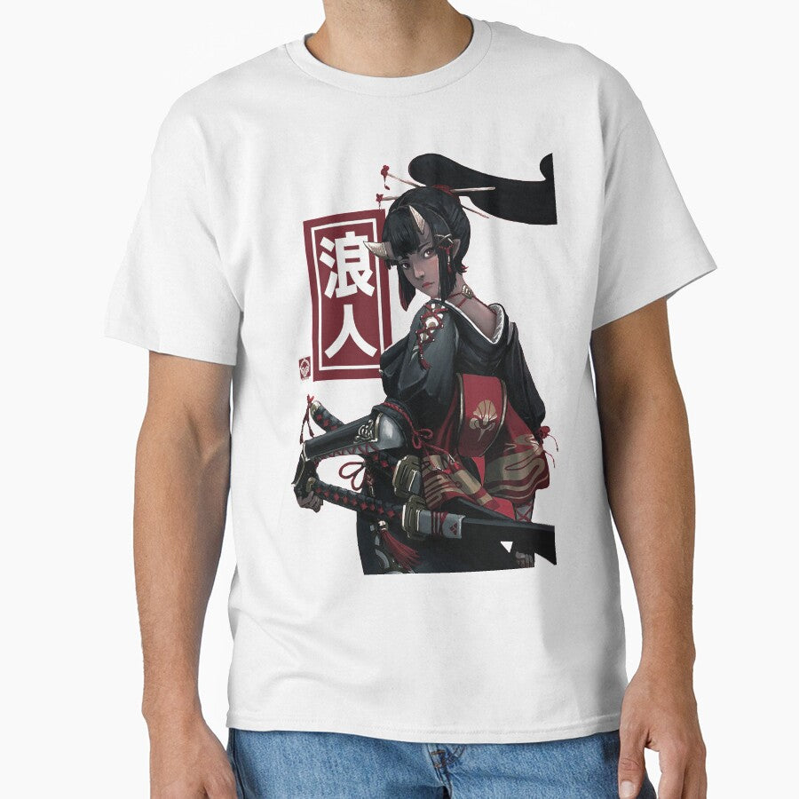 Japanese Ninja Geisha Samurai Girl by OWLvision33