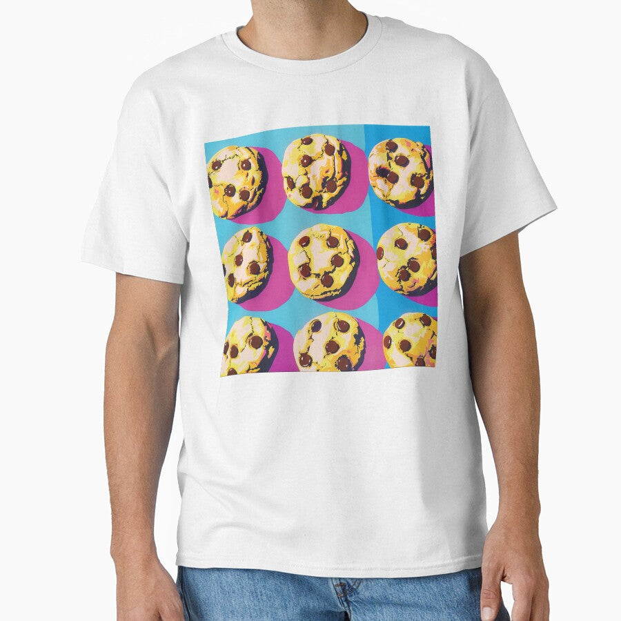 Chocolate Chip Cookies Pop Art 6 by AstroRisq