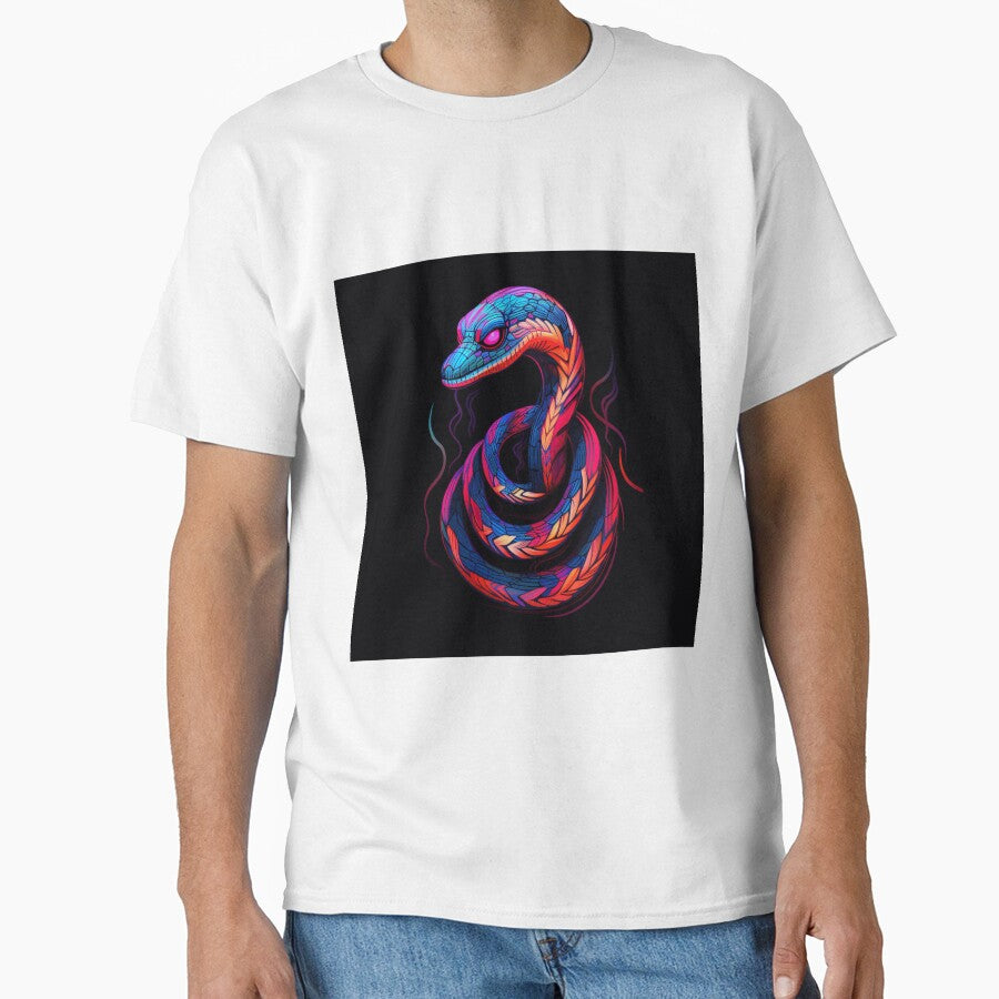 Snake Neon Pop Art 1 by AstroRisq