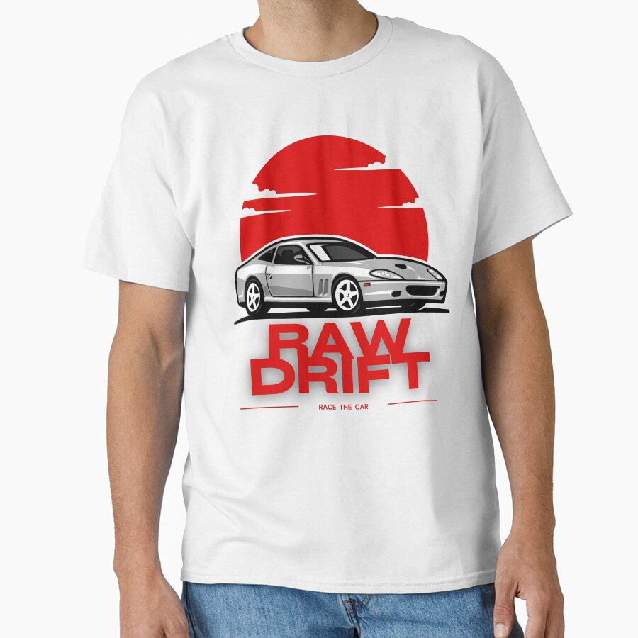 RAW DRIFT – Japanese Drift Car Sunset Design by RAWDRIFT