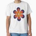 6 Petals Retro Flower by designandclouds