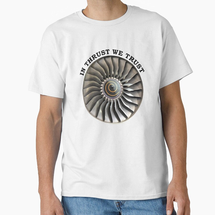 In Thrust We Trust - Black by AeroAstro
