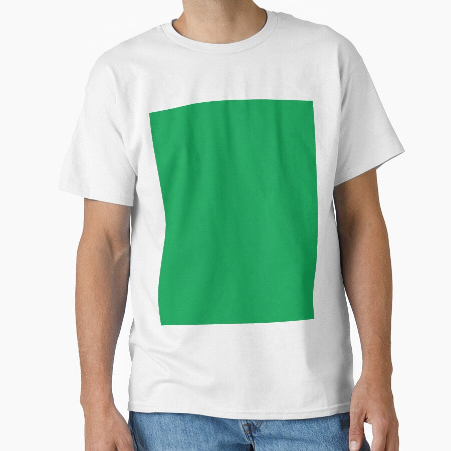 Plain Solid Color Medium Green Vivid Green Bright Green by mimihuang creations