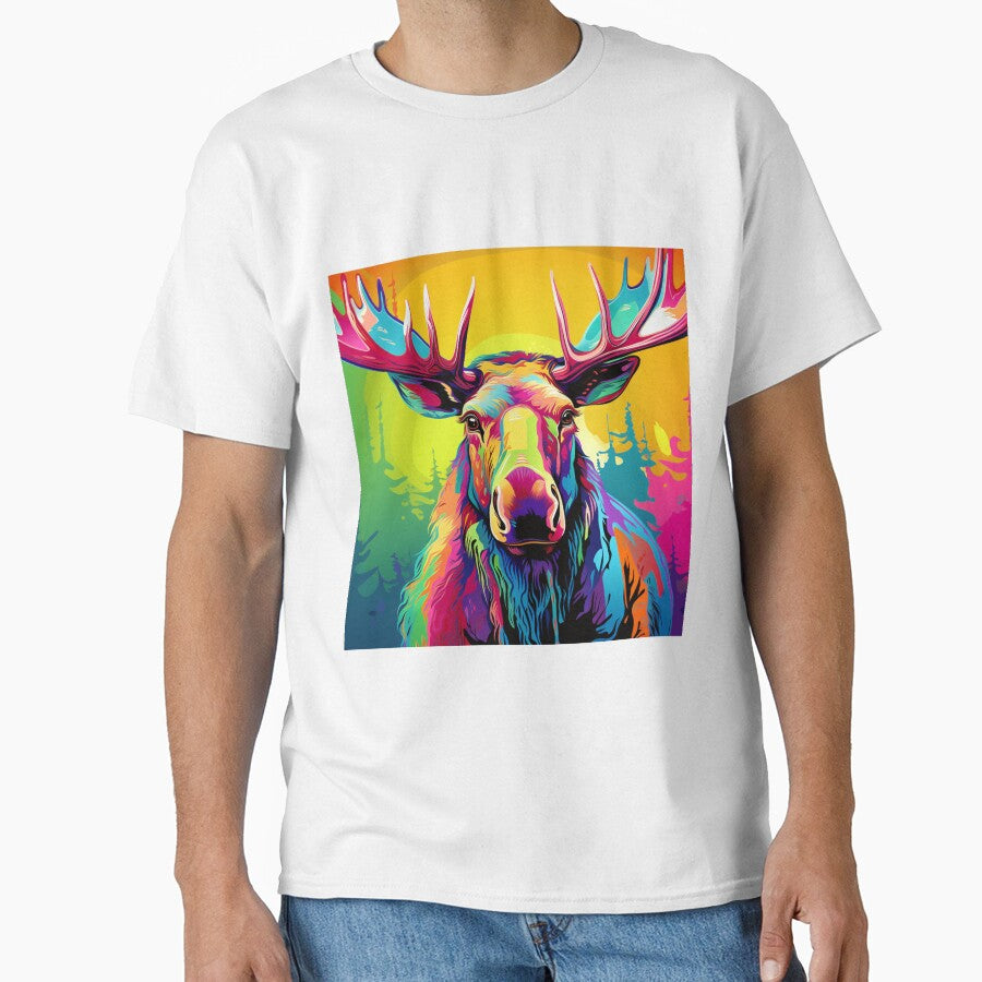 Moose Pop Art 2 by AstroRisq