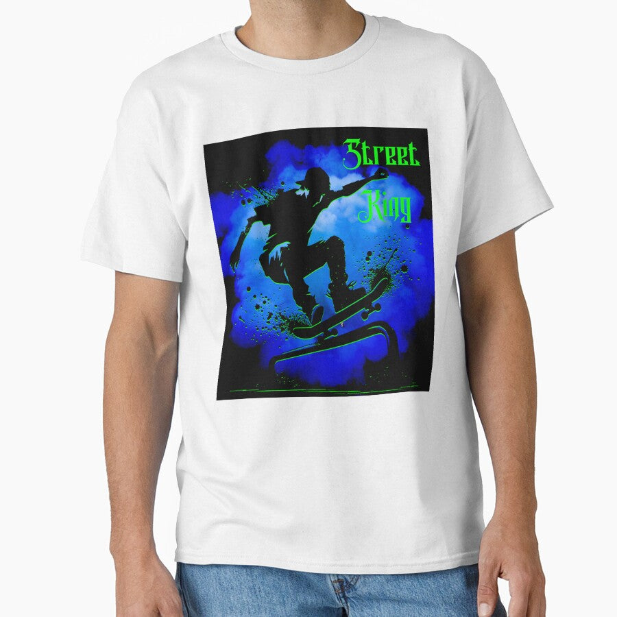 Street King Skateboarding Graphic by AnalajiaDesigns