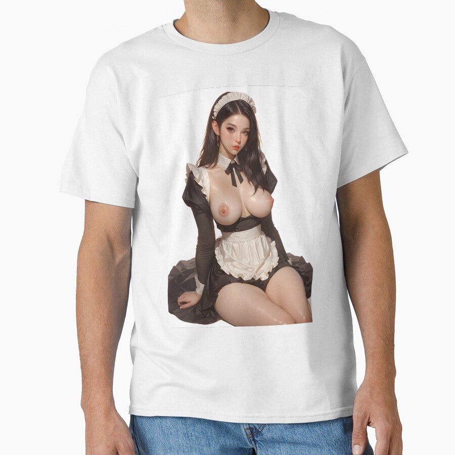 Sexy Naked Japanese Maid - Topless Big Boobs Anime Maid Hentai by SilkPajamas
