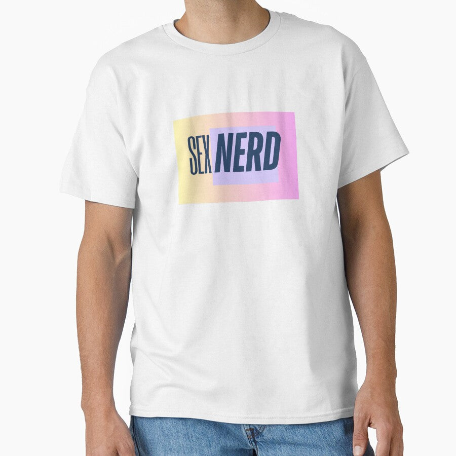 Sex Nerd Funny Bold Typography Design by artfulabstract