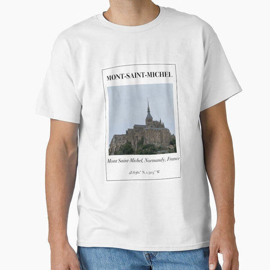Mont Saint Michel France travel poster by ScoutsArt16