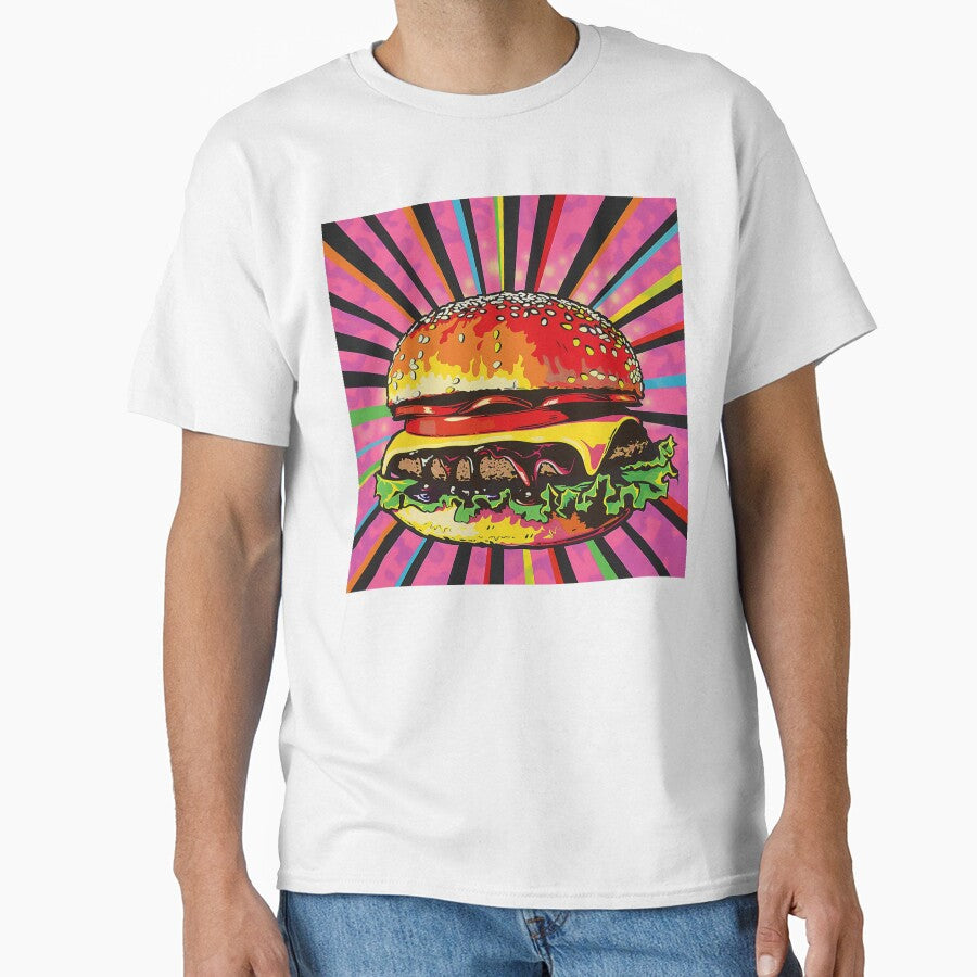 Hamburger Pop Art 8 by AstroRisq