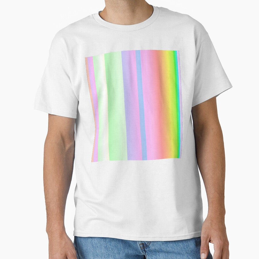 Pastel colored vertical stripes | pale colorful palette by lausn