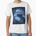 Ice Lightning Ninja Anime Sticker ❄️⚡ | Frost Power Warrior Hoodie Design | Cool Blue Anime Aesthetic by SSVSTICKERS