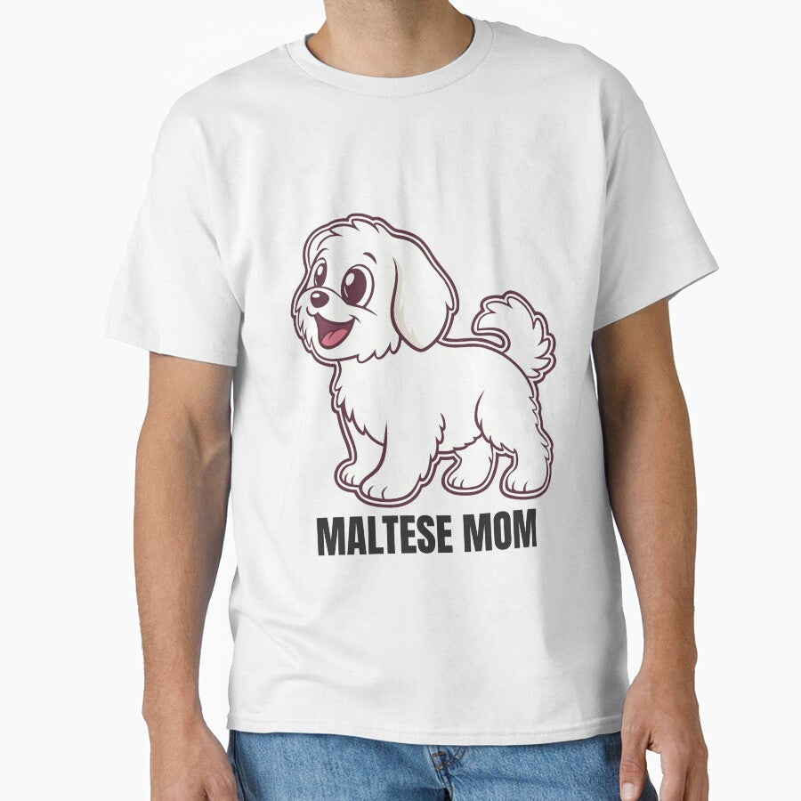 Cute Maltese Dog Mom Design by Pawcrafted