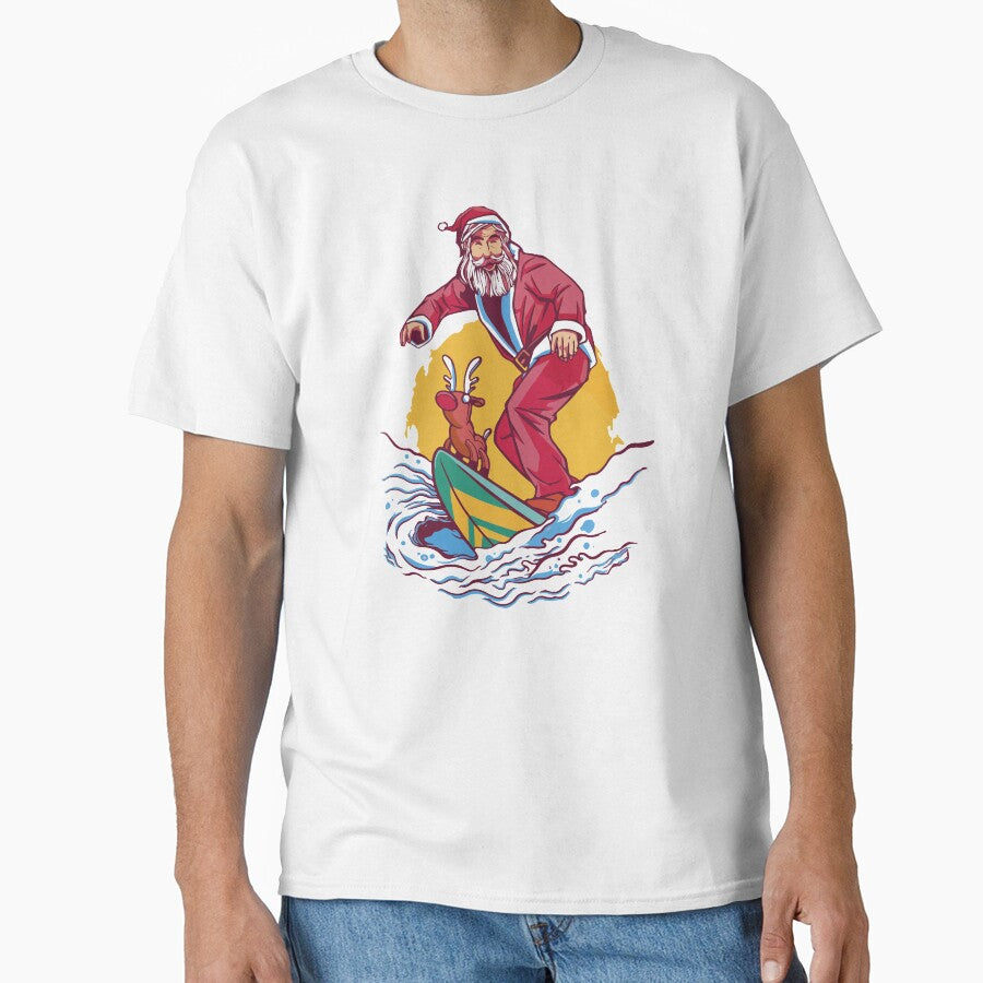 Santa surfing by zaher97