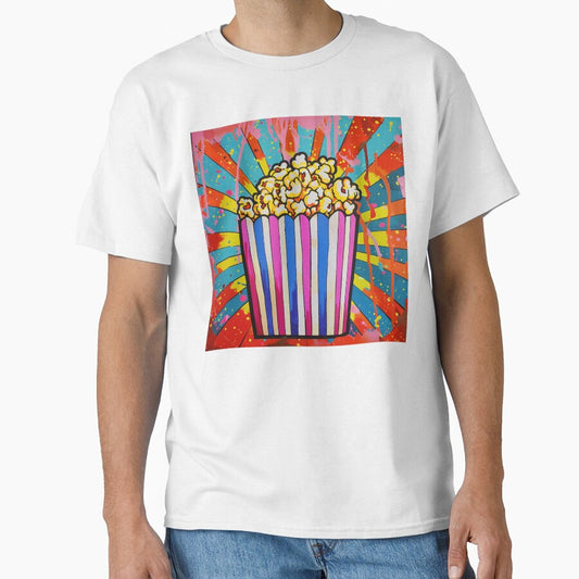 Movie Popcorn Pop Art 7 by AstroRisq