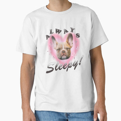 Always Sleepy! Dog Puppy Pet Y2K Design by tartagain
