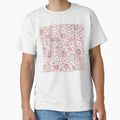 Kawaii Cute Pattern – Pastel Pink Kawaii Doodles Seamless Design by DrizzyV