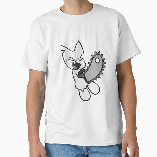 Token Chainsaw Greyscale by bananabreadart