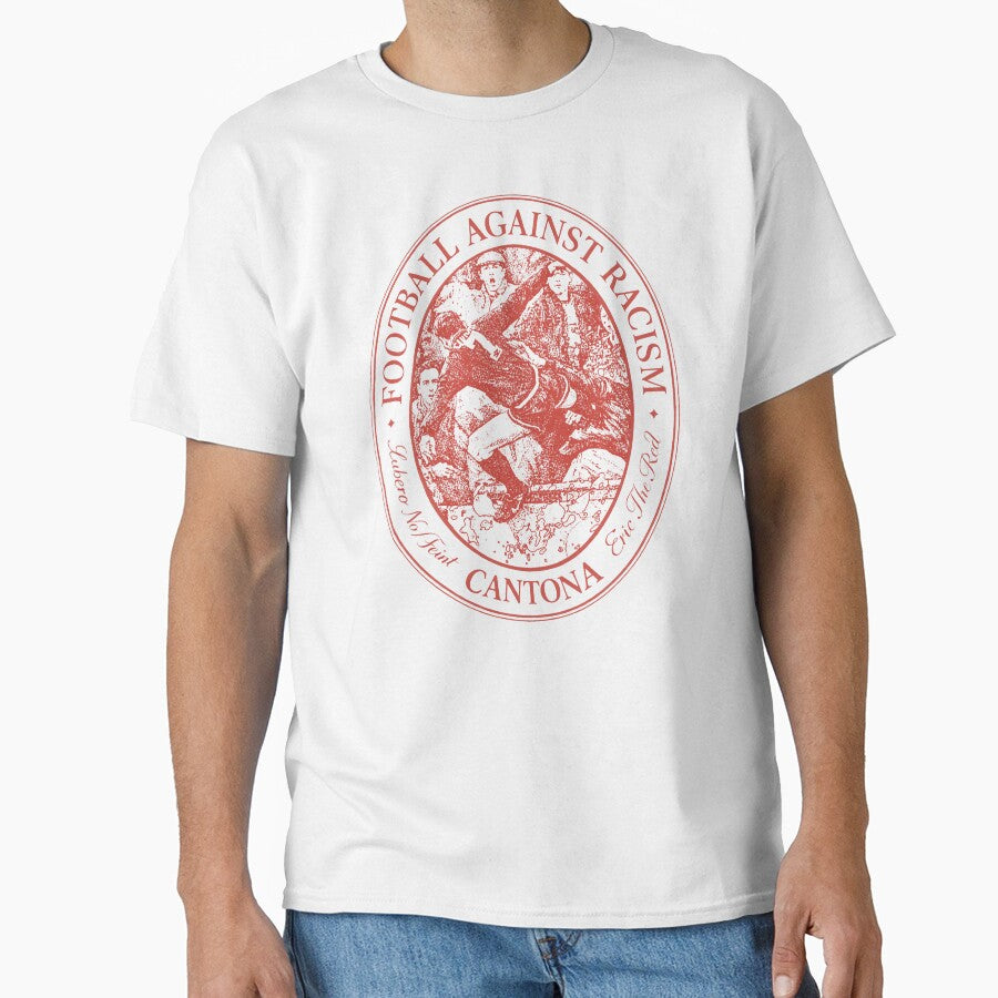 Eric Cantona – Football Against Racism Vintage by moyjoystudio