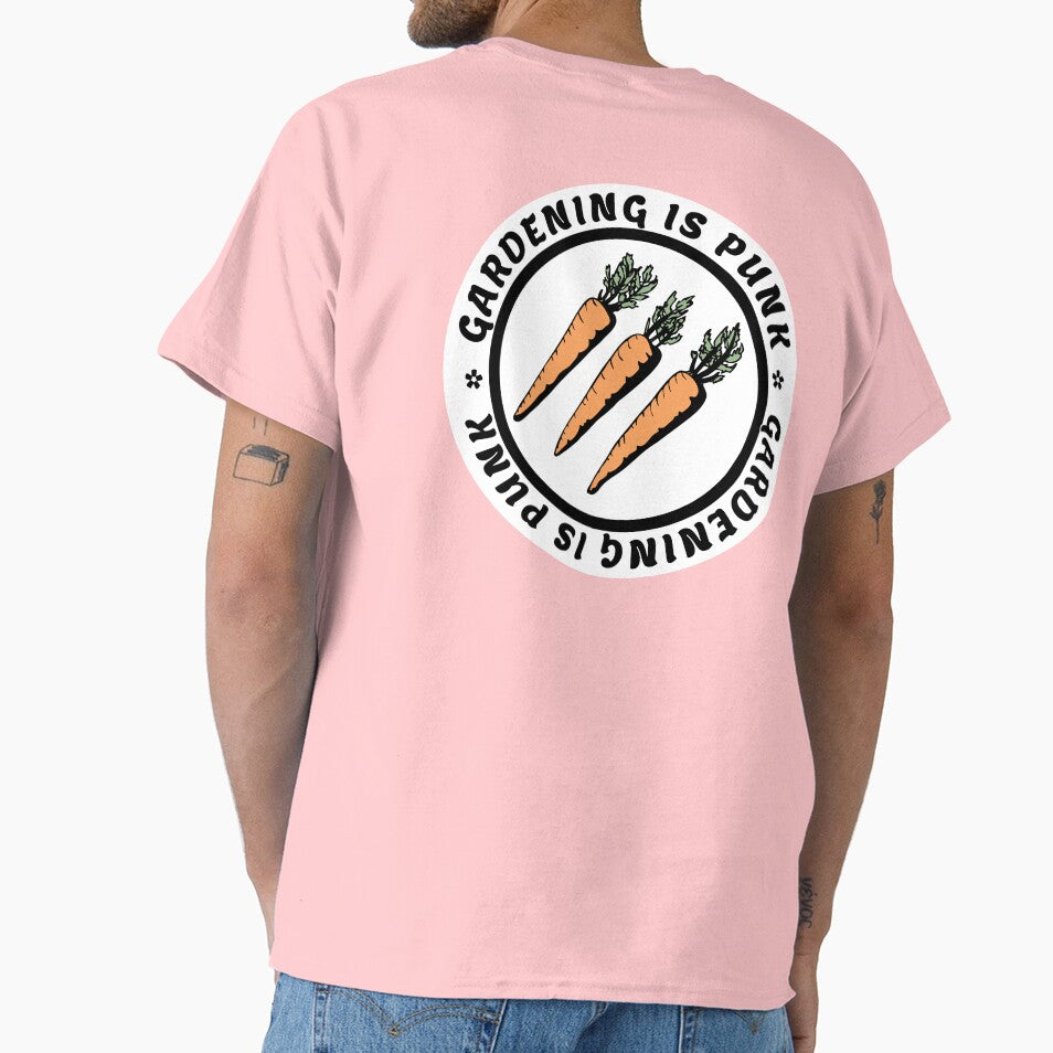gardening is punk | antifascist 3 arrows | carrots by craftordiy.art