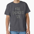 You Changed Me Emotional Quote Aesthetic Minimal Design by PrataeAesthetics