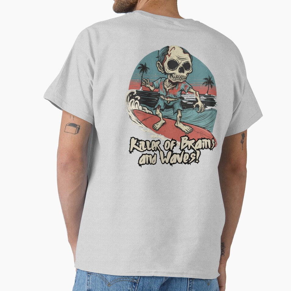 Surfing Zombie, killer of waves and brains, surf by Meandmyshop