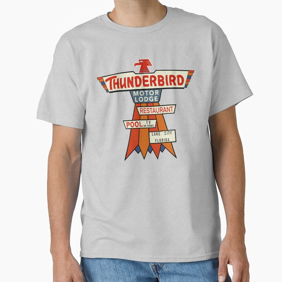 The Vintage Thunderbird Motel Sign by rogue-design
