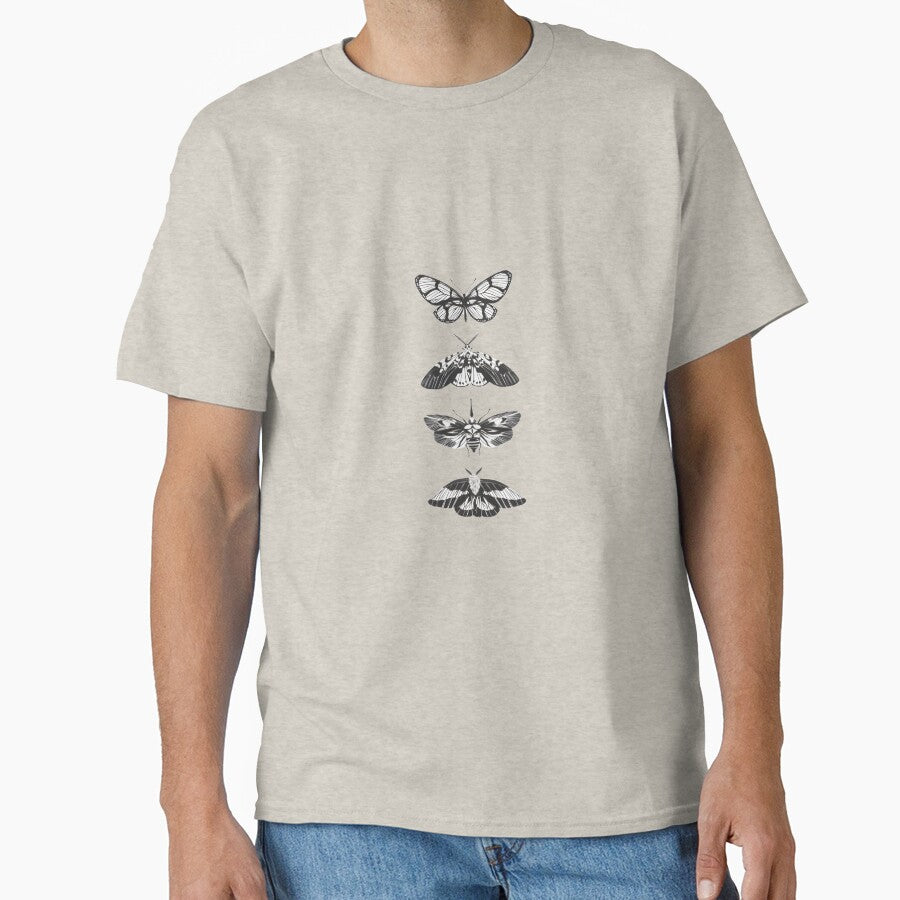 Abstract Butterfly Aesthetic – Minimal Stacked Butterfly Design for Trendy Soft Girl StyleAbstract Butterfly Aesthetic – Minimal Stacked Butterfly Design for Trendy Soft Girl Style by Rebel Weave